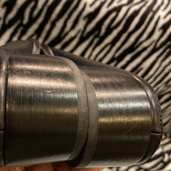 Dolce Vita Women’s White/Black Guitar Slip On Heel Mules Size 6 - Picture 10 of 11